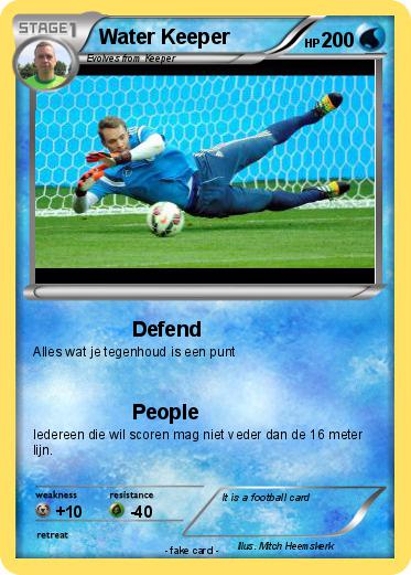 Pokemon Water Keeper