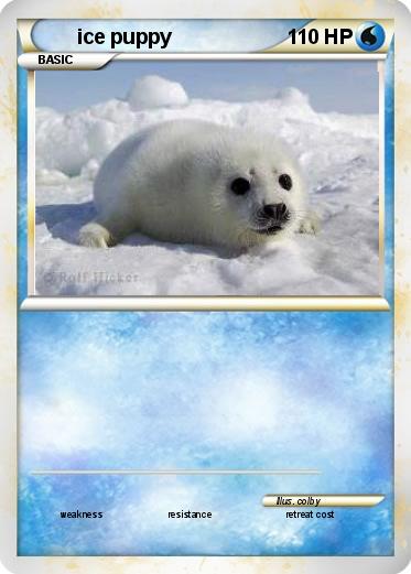 Pokemon ice puppy