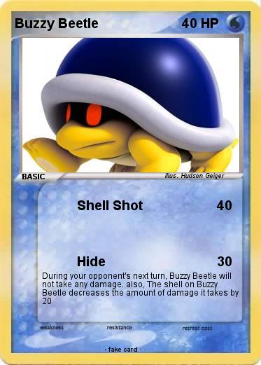 Pokemon Buzzy Beetle