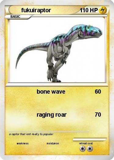 Pokemon fukuiraptor