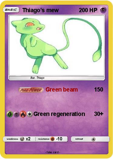 Pokemon Thiago’s mew