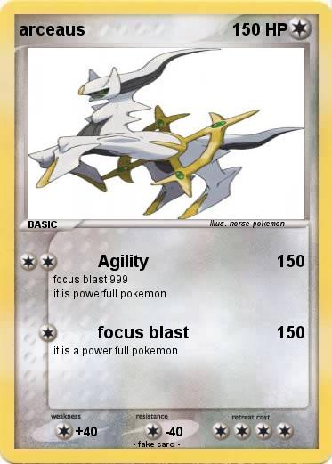 Pokemon arceaus