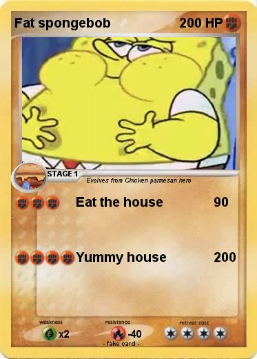Pokemon Fat spongebob