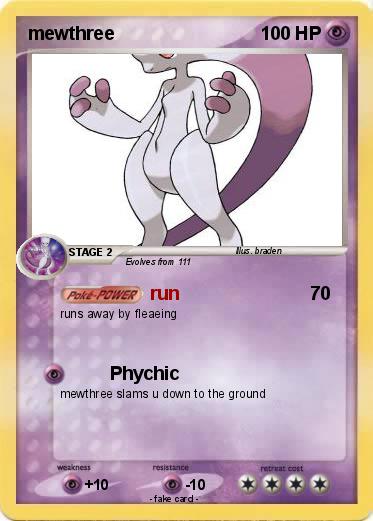 Pokemon mewthree