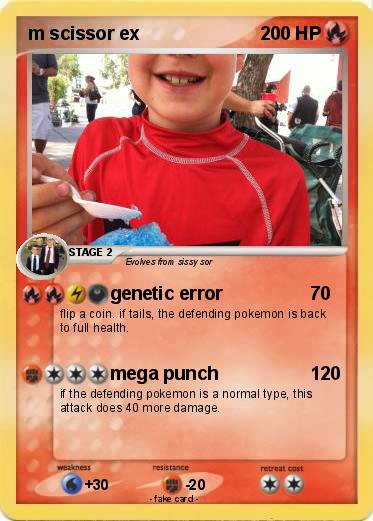 Pokemon m scissor ex
