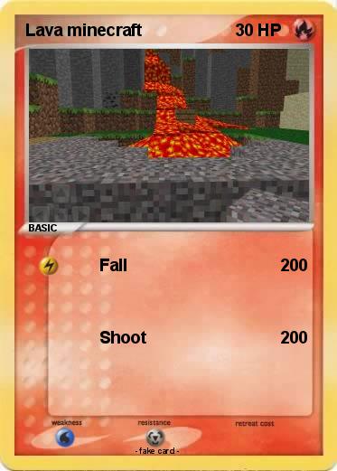 Pokemon Lava minecraft
