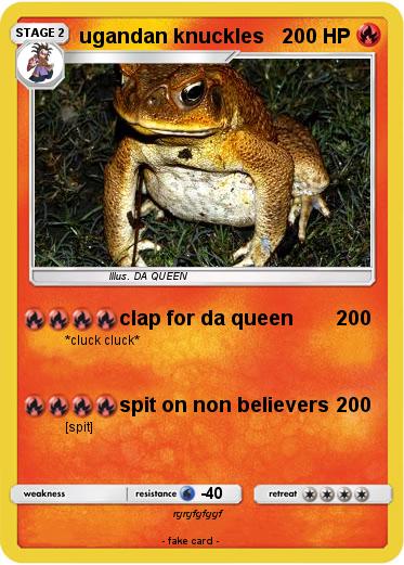 Pokemon ugandan knuckles
