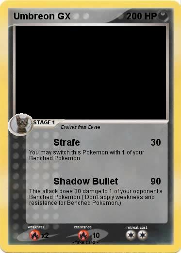 Pokemon Umbreon GX