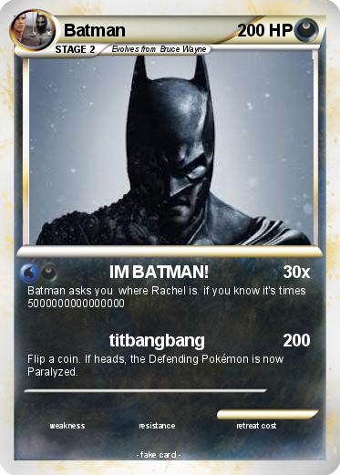 Pokemon Batman