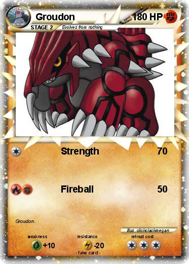 Pokemon Groudon