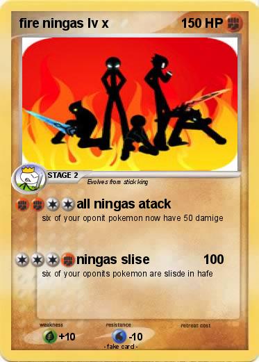 Pokemon fire ningas lv x