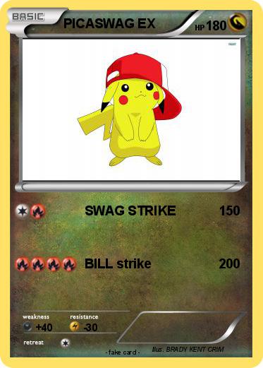 Pokemon PICASWAG EX