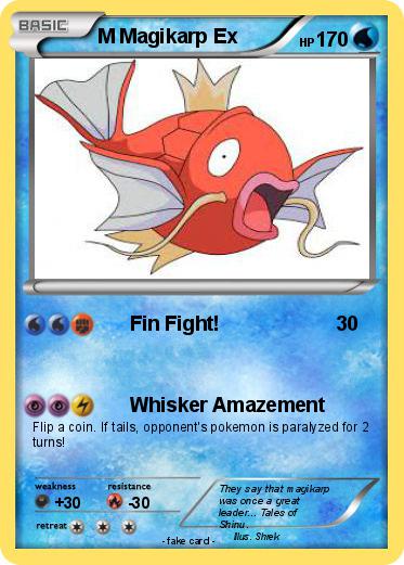 Pokemon M Magikarp Ex