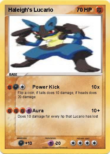 Pokemon Haleigh's Lucario