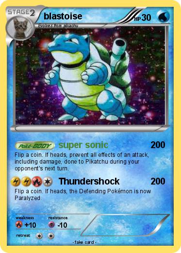 Pokemon blastoise
