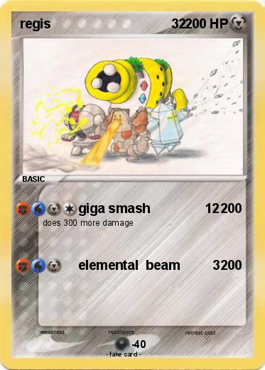 Pokemon regis                                 32