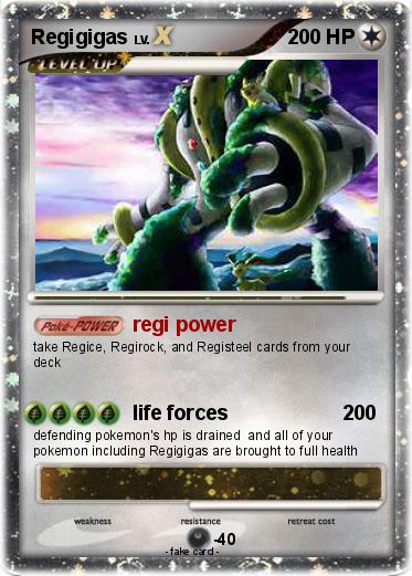 Pokemon Regigigas