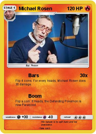Pokemon Michael Rosen