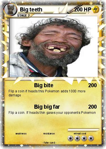 Pokemon Big teeth