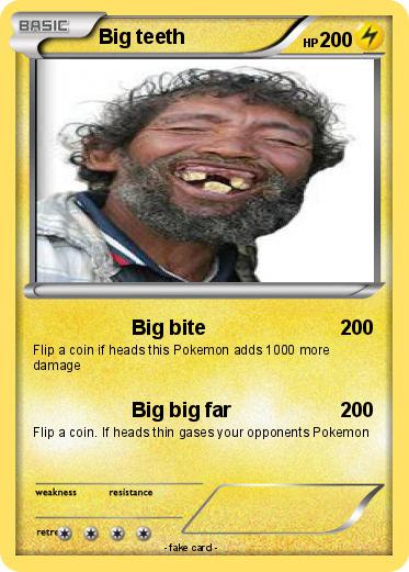 Pokemon Big teeth