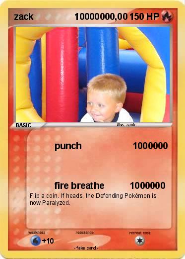 Pokemon zack                10000000,00