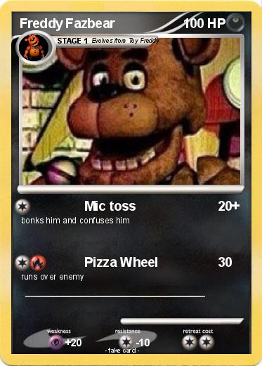 Pokemon Freddy Fazbear