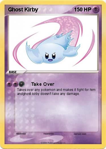 Pokemon Ghost Kirby