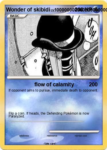 Pokemon Wonder of skibidi