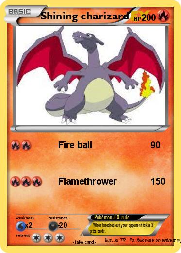 Pokemon Shining charizard