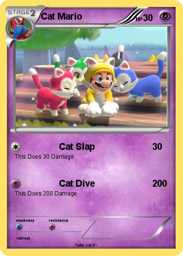 Pokemon Cat Mario