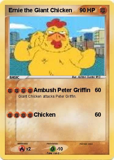 Pokemon Ernie the Giant Chicken