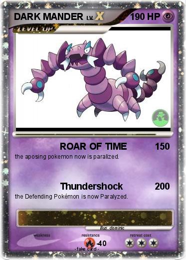 Pokemon DARK MANDER