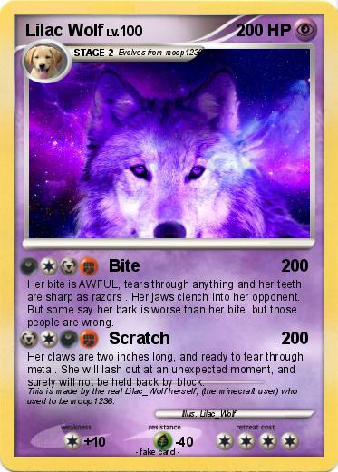 Pokemon Lilac Wolf