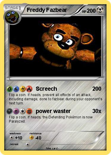 Pokemon Freddy Fazbear