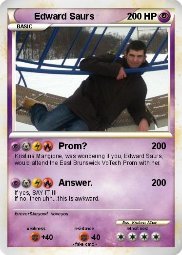 Pokemon Edward Saurs