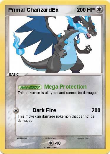 Pokemon Primal CharizardEx