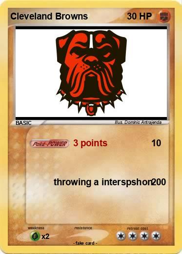 Pokemon Cleveland Browns