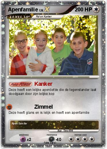 Pokemon Apenfamilie
