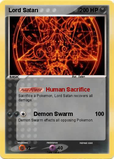 Pokemon Lord Satan