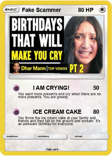 Pokemon Fake Scammer