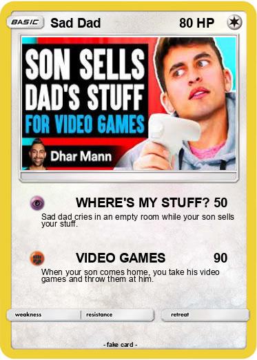 Pokemon Sad Dad
