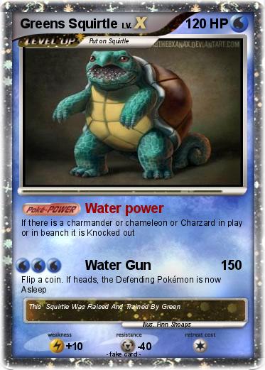 Pokemon Greens Squirtle
