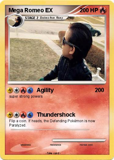 Pokemon Mega Romeo EX