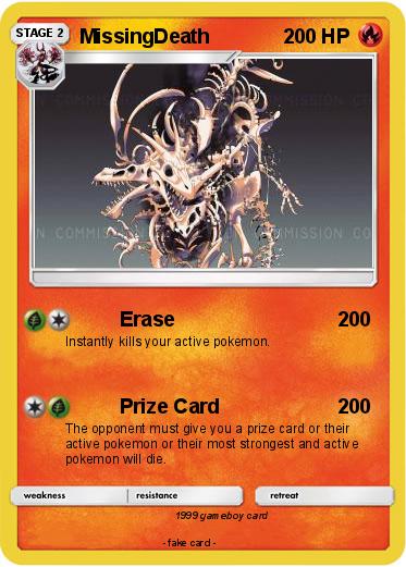 Pokemon MissingDeath