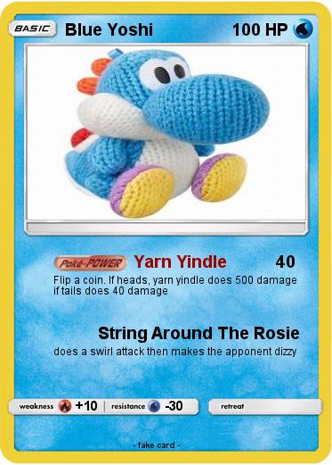 Pokemon Blue Yoshi