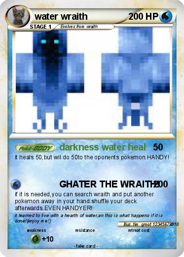 Pokemon water wraith