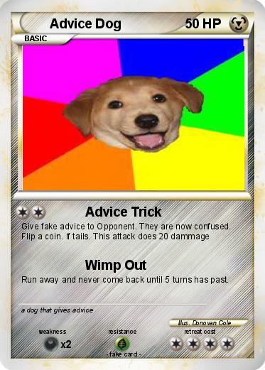 Pokemon Advice Dog