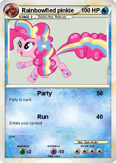 Pokemon Rainbowfied pinkie