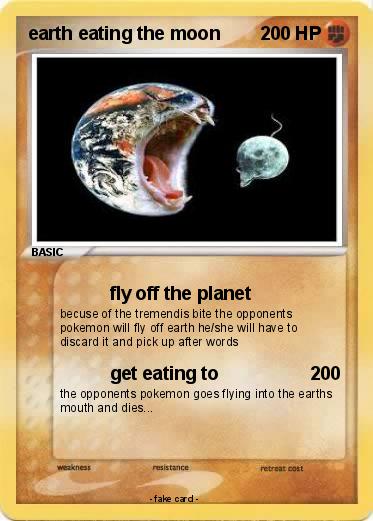 Pokemon earth eating the moon