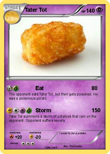 Pokemon Tater Tot